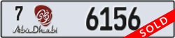 abu dhabi - code - 7 - number -6156