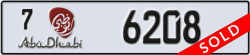 abu dhabi - code - 7 - number -6208