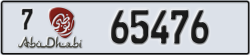 abu dhabi - code - 7 - number -65476