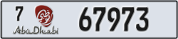 abu dhabi - code - 7 - number -67973