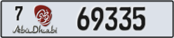 abu dhabi - code - 7 - number -69335