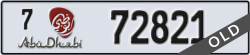 abu dhabi - code - 7 - number -72821