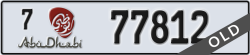 abu dhabi - code - 7 - number -77812