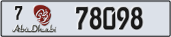 abu dhabi - code - 7 - number -78019