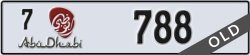 abu dhabi - code - 7 - number -788