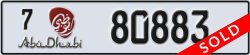 abu dhabi - code - 7 - number -80883