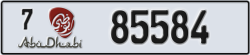 abu dhabi - code - 7 - number -85505
