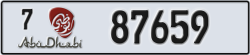 abu dhabi - code - 7 - number -87659