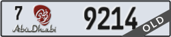 abu dhabi - code - 7 - number -9214