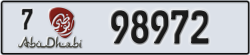 abu dhabi - code - 7 - number -98972