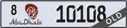 abu dhabi - code - 8 - number -10108