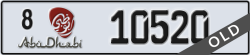 abu dhabi - code - 8 - number -10520