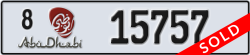 abu dhabi - code - 8 - number -15757