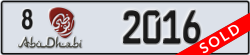 abu dhabi - code - 8 - number -2016