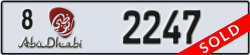 abu dhabi - code - 8 - number -2247
