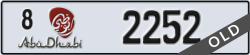 abu dhabi - code - 8 - number -2252