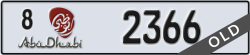 abu dhabi - code - 8 - number -2366