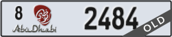 abu dhabi - code - 8 - number -2484