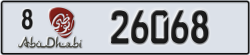 abu dhabi - code - 8 - number -26068