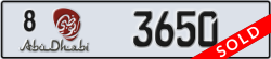 abu dhabi - code - 8 - number -3650