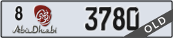 abu dhabi - code - 8 - number -3780
