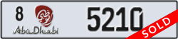 abu dhabi - code - 8 - number -5210