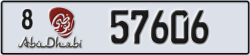 abu dhabi - code - 8 - number -57606