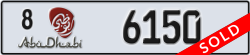 abu dhabi - code - 8 - number -6150
