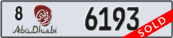 abu dhabi - code - 8 - number -6193