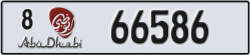 abu dhabi - code - 8 - number -66586