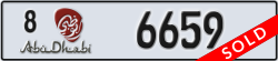 abu dhabi - code - 8 - number -6659