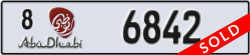 abu dhabi - code - 8 - number -6842
