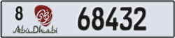 abu dhabi - code - 8 - number -68432