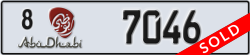 abu dhabi - code - 8 - number -7046