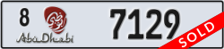 abu dhabi - code - 8 - number -7129