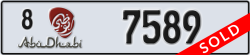 abu dhabi - code - 8 - number -7589