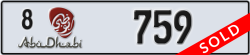 abu dhabi - code - 8 - number -759