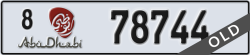 abu dhabi - code - 8 - number -78744
