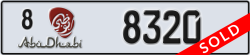 abu dhabi - code - 8 - number -8320