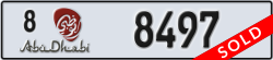 abu dhabi - code - 8 - number -8497