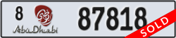 abu dhabi - code - 8 - number -87818