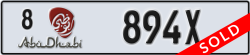 abu dhabi - code - 8 - number -894X