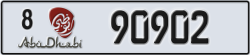 abu dhabi - code - 8 - number -90902