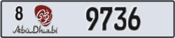 abu dhabi - code - 8 - number -9736