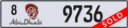 abu dhabi - code - 8 - number -9736