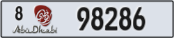 abu dhabi - code - 8 - number -98286