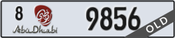abu dhabi - code - 8 - number -9856