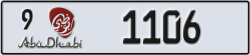 abu dhabi - code - 9 - number -1106