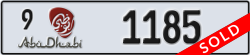 abu dhabi - code - 9 - number -1185