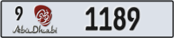 abu dhabi - code - 9 - number -1189